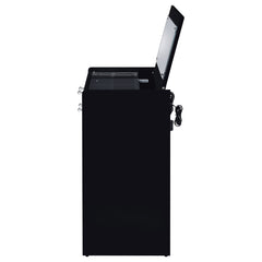 Danbury Black High Gloss Vanity Set - Ornate Home