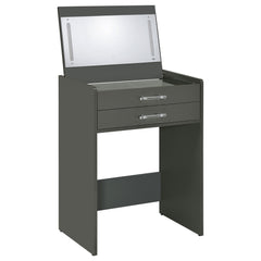 Danbury Grey High Gloss Vanity Set - Ornate Home