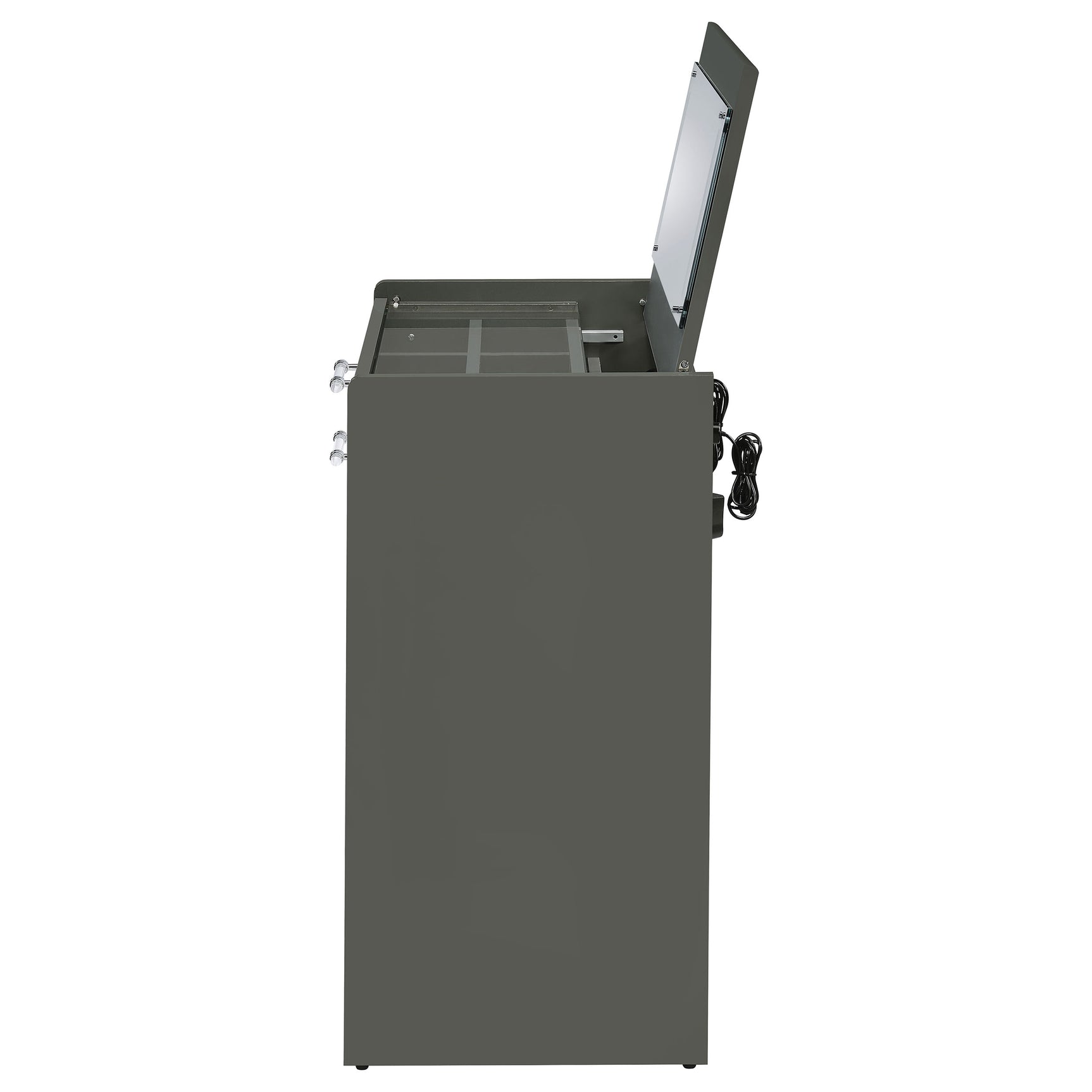 Danbury Grey High Gloss Vanity Set - Ornate Home