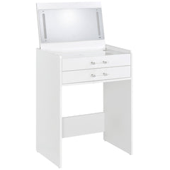 Danbury White High Gloss Vanity Set - Ornate Home