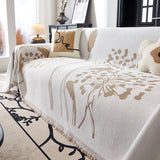 Dandelion Blanket Throw for Sofas Chenille Furniture Couch Cover, Couch Cushion Cover for Kids, Pets - Ornate Home