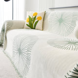 Dandelion Reversible Striped Couch Throw Cover for Living Room Pet Sofa Slipcovers Couch Protector - Ornate Home