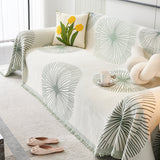 Dandelion Reversible Striped Couch Throw Cover for Living Room Pet Sofa Slipcovers Couch Protector - Ornate Home