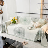 Dandelion Reversible Striped Couch Throw Cover for Living Room Pet Sofa Slipcovers Couch Protector - Ornate Home