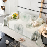Dandelion Reversible Striped Couch Throw Cover for Living Room Pet Sofa Slipcovers Couch Protector - Ornate Home