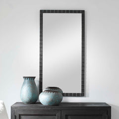 Dandridge Black Industrial Mirror - Ornate Home