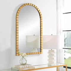 Dandridge Gold Arch Mirror - Ornate Home