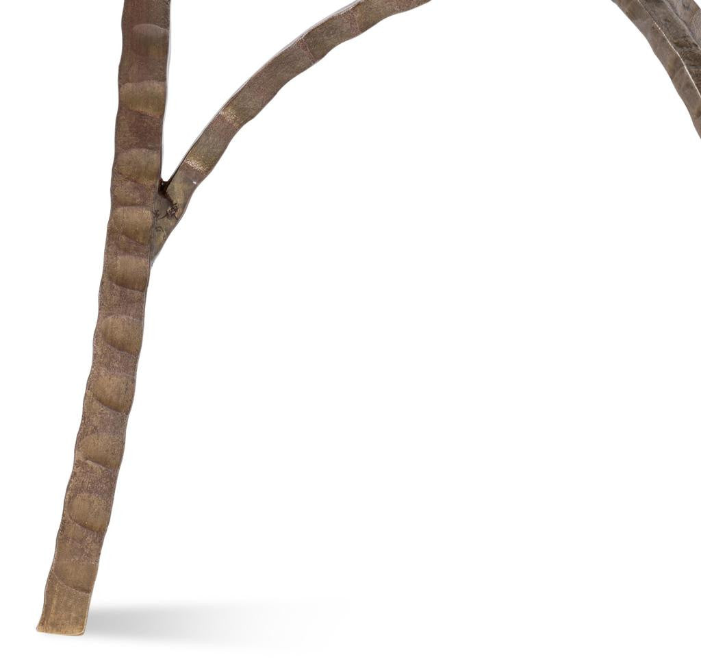 Dandy Bronze Round Side Table - Ornate Home