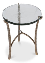 Dandy Bronze Round Side Table - Ornate Home