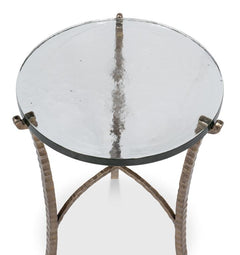 Dandy Bronze Round Side Table - Ornate Home