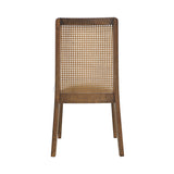 Dane Chestnut Cane Back Chair (Set of 2) - Ornate Home