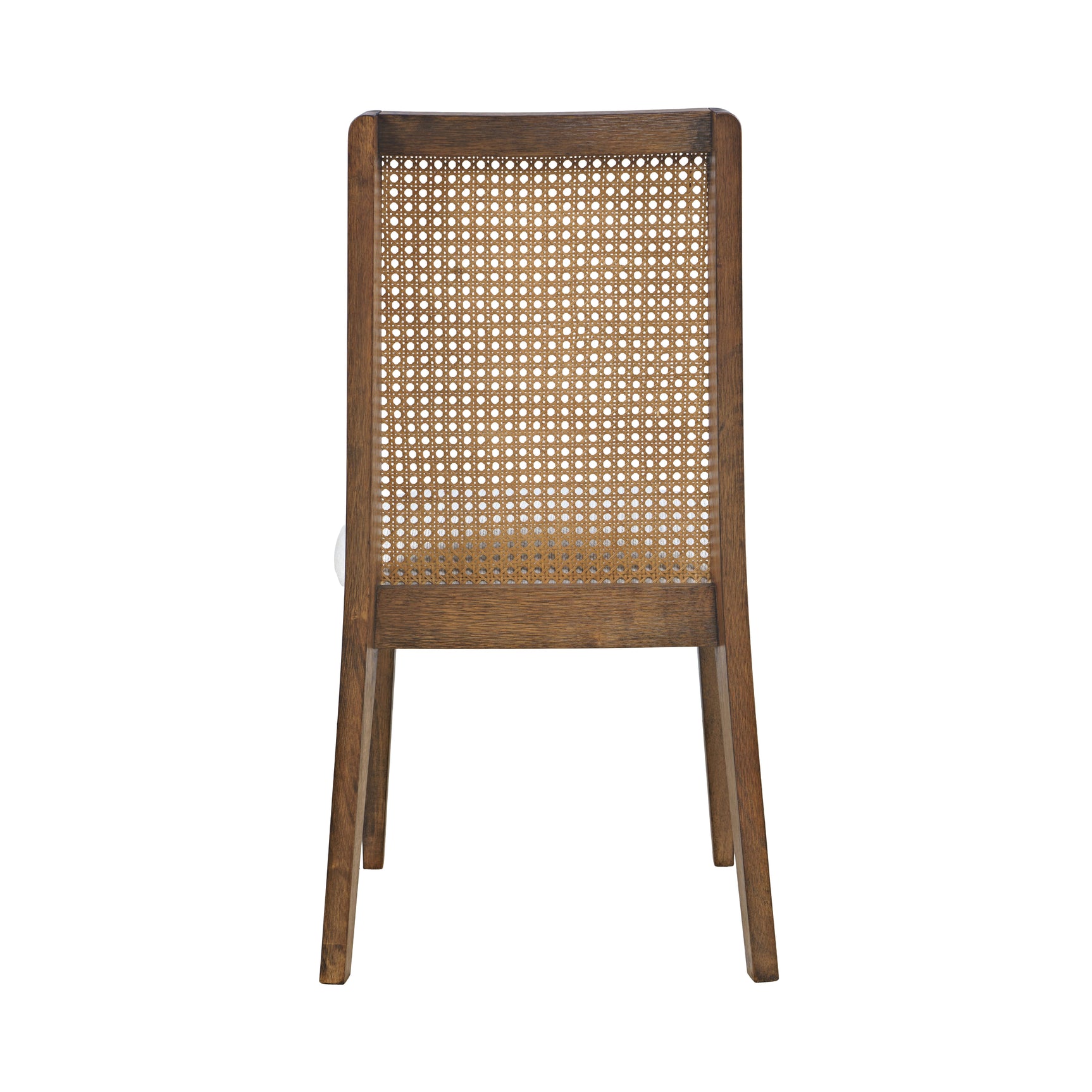 Dane Chestnut Cane Back Chair (Set of 2) - Ornate Home