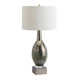 Dane Green/Grey Table Lamp - Ornate Home