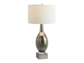 Dane Green/Grey Table Lamp (Set of 2) - Ornate Home