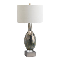 Dane Green/Grey Table Lamp (Set of 2) - Ornate Home