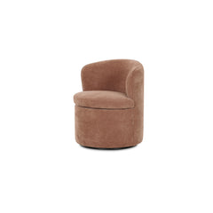 Dane Heritage Pink Swivel Dining Chair - Ornate Home