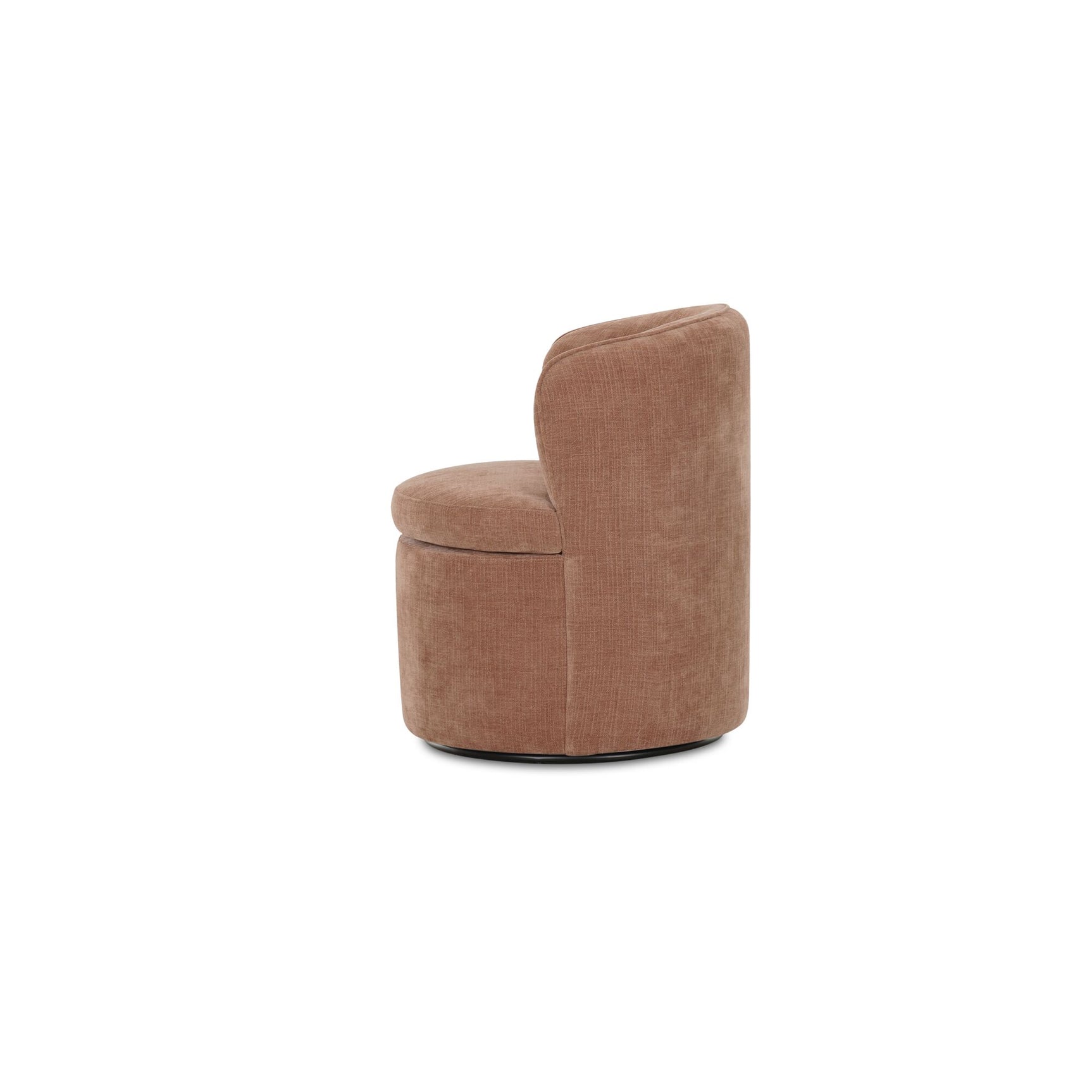 Dane Heritage Pink Swivel Dining Chair - Ornate Home