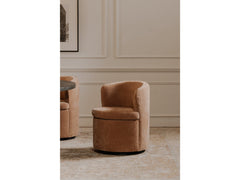Dane Heritage Pink Swivel Dining Chair - Ornate Home