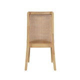 Dane Natural Cane Back Chair (Set of 2) - Ornate Home