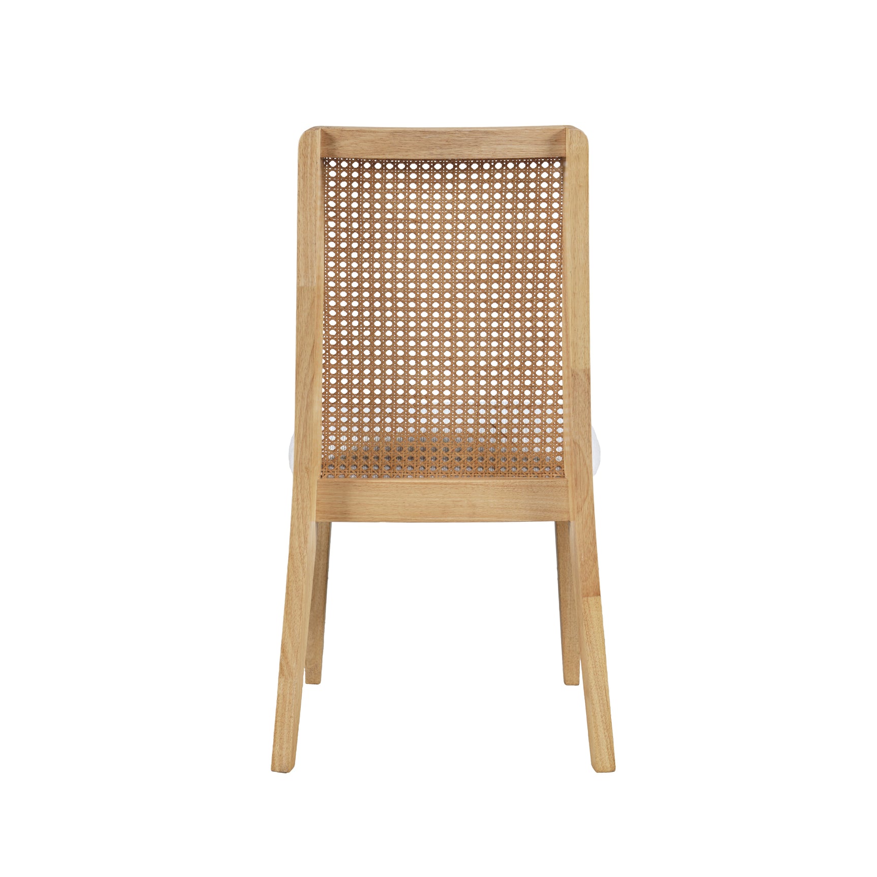 Dane Natural Cane Back Chair (Set of 2) - Ornate Home