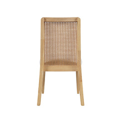Dane Natural Cane Back Chair (Set of 2) - Ornate Home