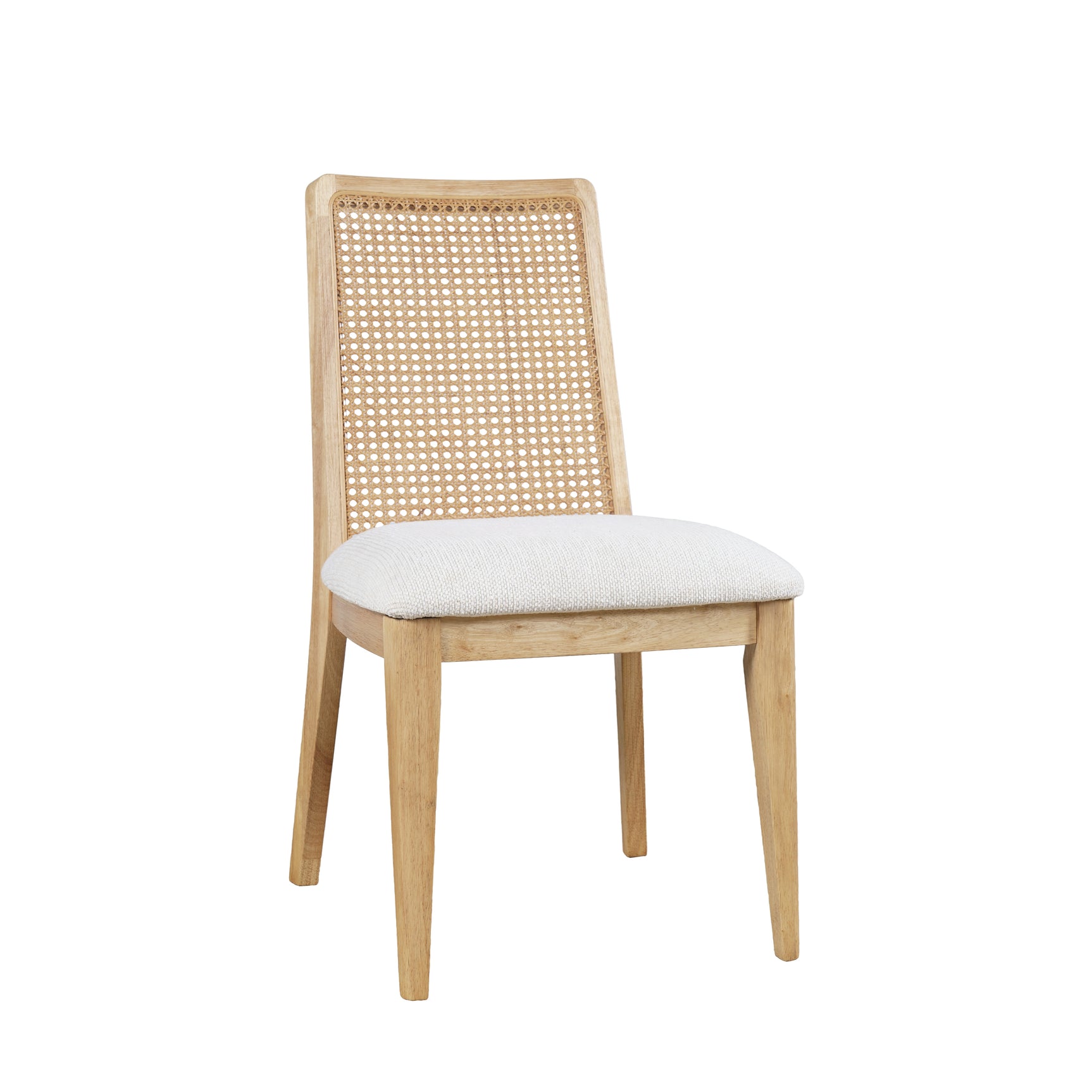 Dane Natural Cane Back Chair (Set of 2) - Ornate Home