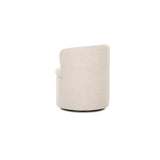 Dane Oatmeal Swivel Dining Chair - Ornate Home