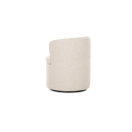 Dane Oatmeal Swivel Dining Chair - Ornate Home