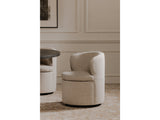 Dane Oatmeal Swivel Dining Chair - Ornate Home