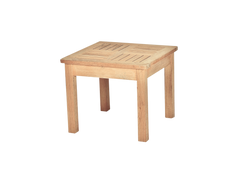 Dane Square Teak Outdoor Side Table - Ornate Home