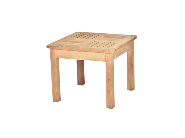 Dane Square Teak Outdoor Side Table - Ornate Home