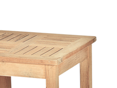 Dane Square Teak Outdoor Side Table - Ornate Home