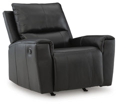 Danemere Black Recliner - Ornate Home