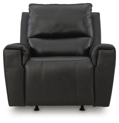 Danemere Black Recliner - Ornate Home