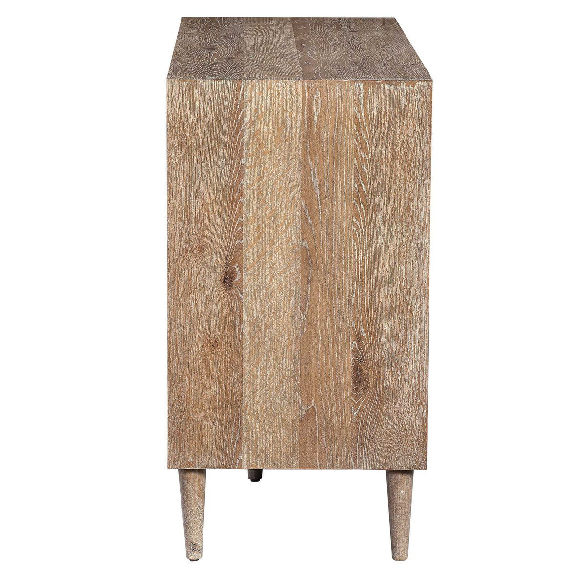 Dani White 4 Door Cabinet - Ornate Home
