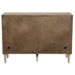 Dani White 4 Door Cabinet - Ornate Home