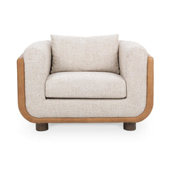 Dania Latte Accent Chair - Ornate Home