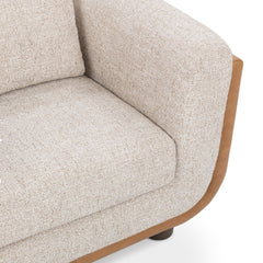 Dania Latte Accent Chair - Ornate Home