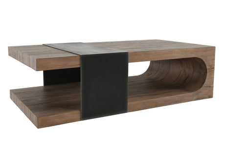 Danica Café Brown Coffee Table - Ornate Home
