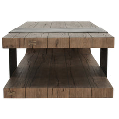 Danica Café Brown Coffee Table - Ornate Home