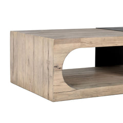 Danica Café Brown Coffee Table - Ornate Home