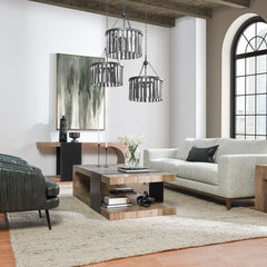 Danica Café Brown Coffee Table - Ornate Home