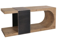 Danica Cafe Brown Console Table - Ornate Home
