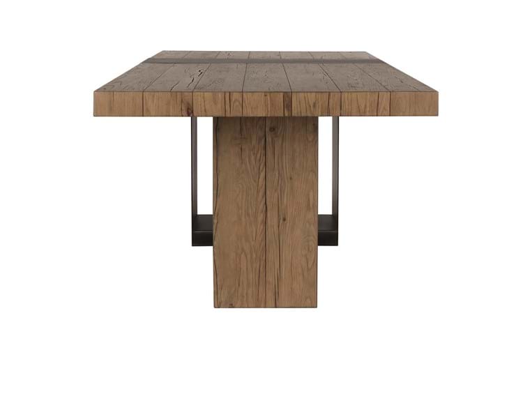 Danica Cafe Brown Dining Table - Ornate Home