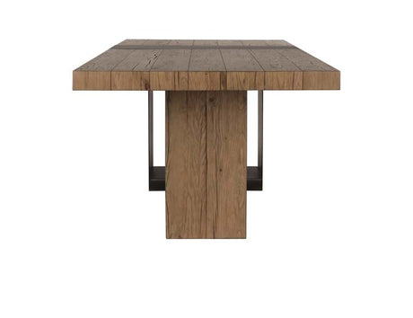 Danica Cafe Brown Dining Table - Ornate Home