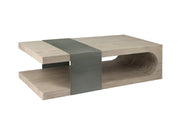 Danica White Coffee Table - Ornate Home
