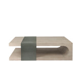 Danica White Coffee Table - Ornate Home