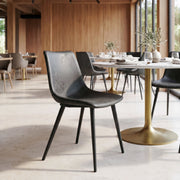 Daniel Vintage Black Dining Chair (Set of 2) - Ornate Home