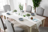 Daniella Antique White/Gray 7 Pc. Dining Room Set - Ornate Home