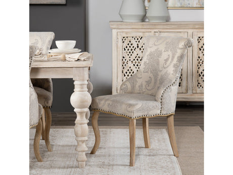 Danielle Gray/Brown Accent Chair - Ornate Home